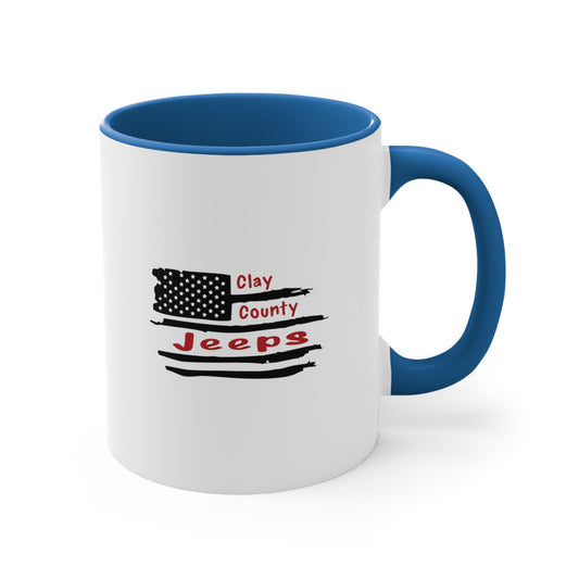 Clay County Jeeps Coffee Mug, 11oz